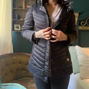 XS White House Black Market Winter Jacket.